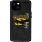 DC Comics Batman Dark Knight Logo Yellow & Black iPhone 15 Plus Waterproof Case